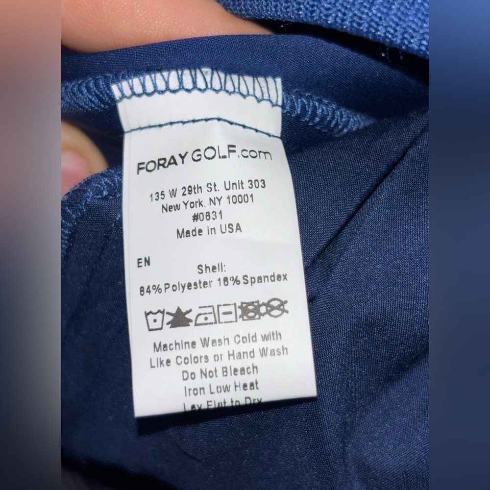 Foray Golf Women’s Chunky Rib Bomber Medium - Picture 3 of 11